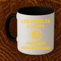 Vintage Squad 51 Fire Dept Coffee Mug thumb 2