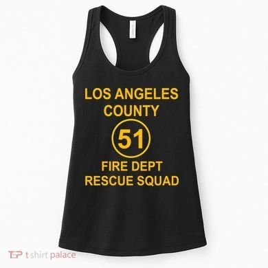 Vintage Squad 51 Fire Dept Women's Tank Top