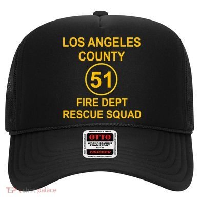 Vintage Squad 51 Fire Dept Hat