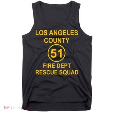 Vintage Squad 51 Fire Dept Tank Top