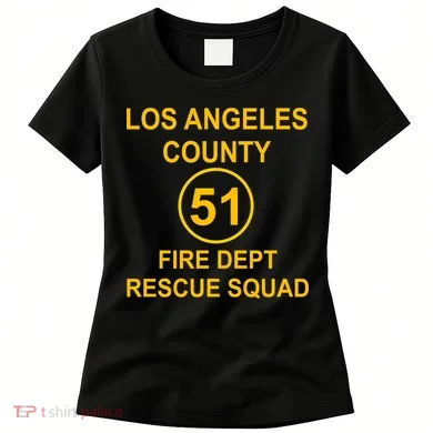 Vintage Squad 51 Fire Dept Women's T-Shirt