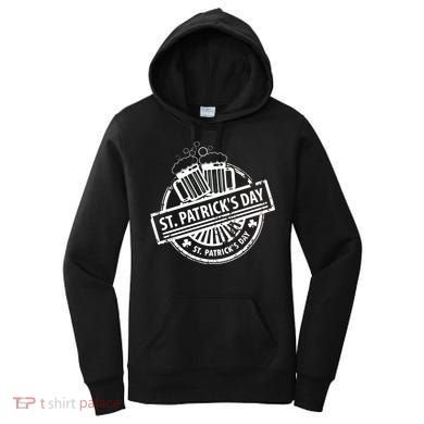 Vintage St. Patrick's Day Beer Women's Hoodie