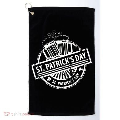 Vintage St. Patrick's Day Beer Golf Towel