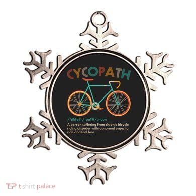 Vintage Style Colors Cycopath Definition  Ornament