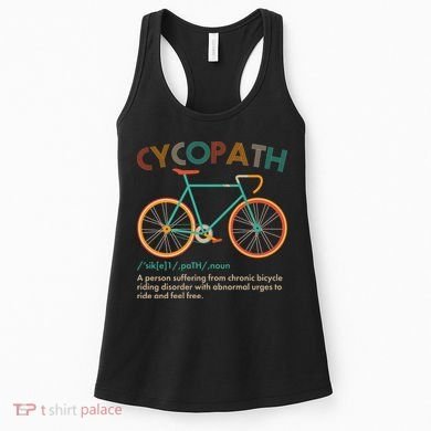 Vintage Style Colors Cycopath Definition  Women's Tank Top