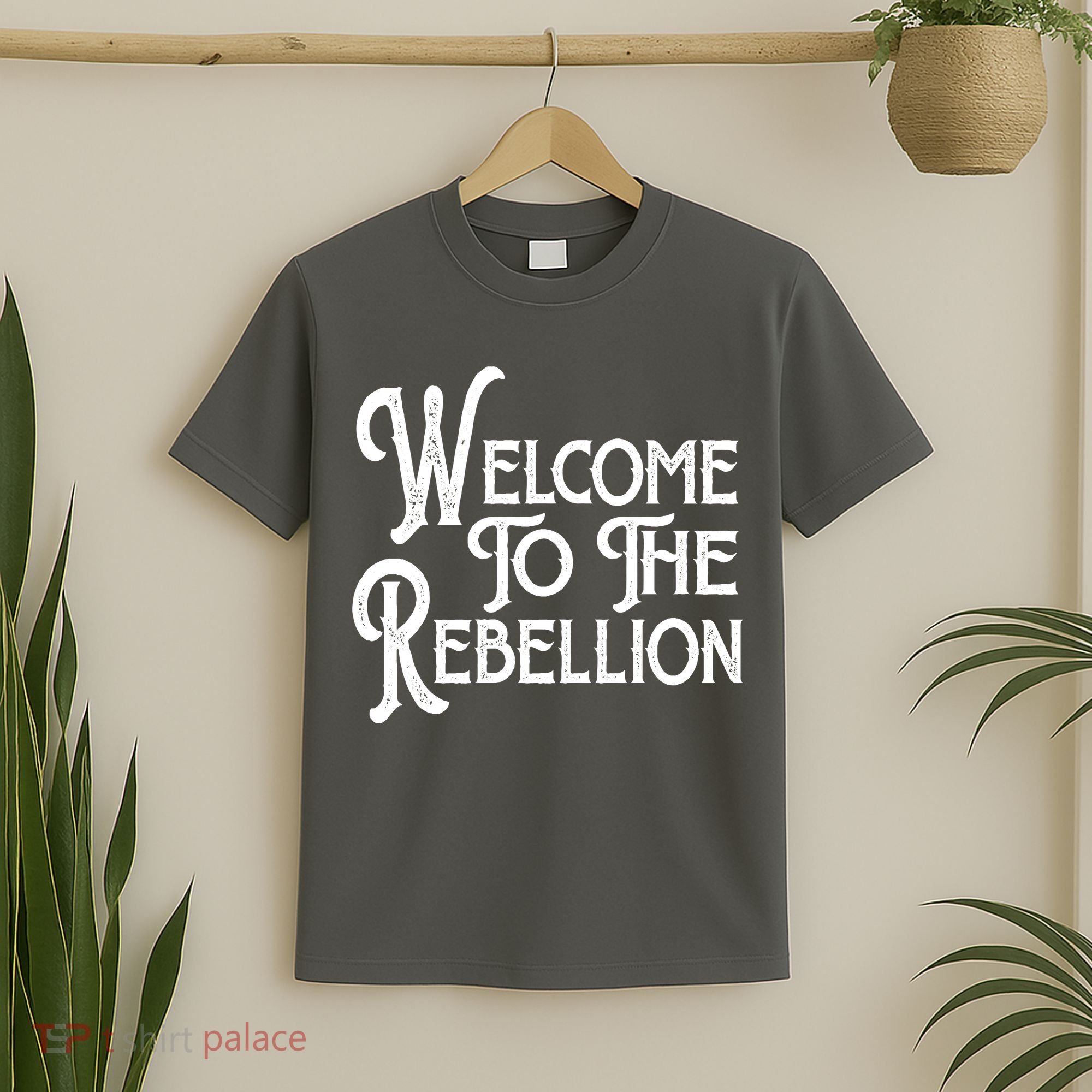 Vintage Style Welcome To The Rebellion T-Shirt