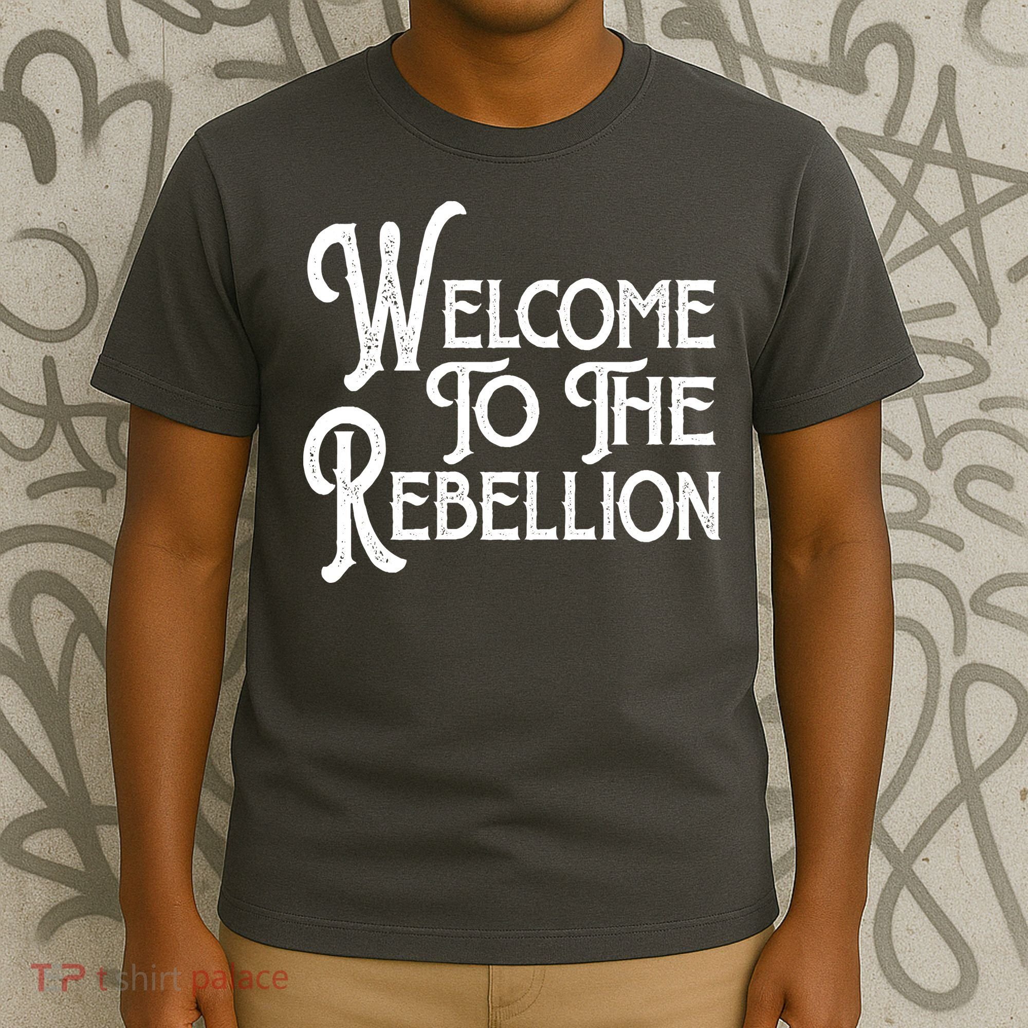 Vintage Style Welcome To The Rebellion T-Shirt