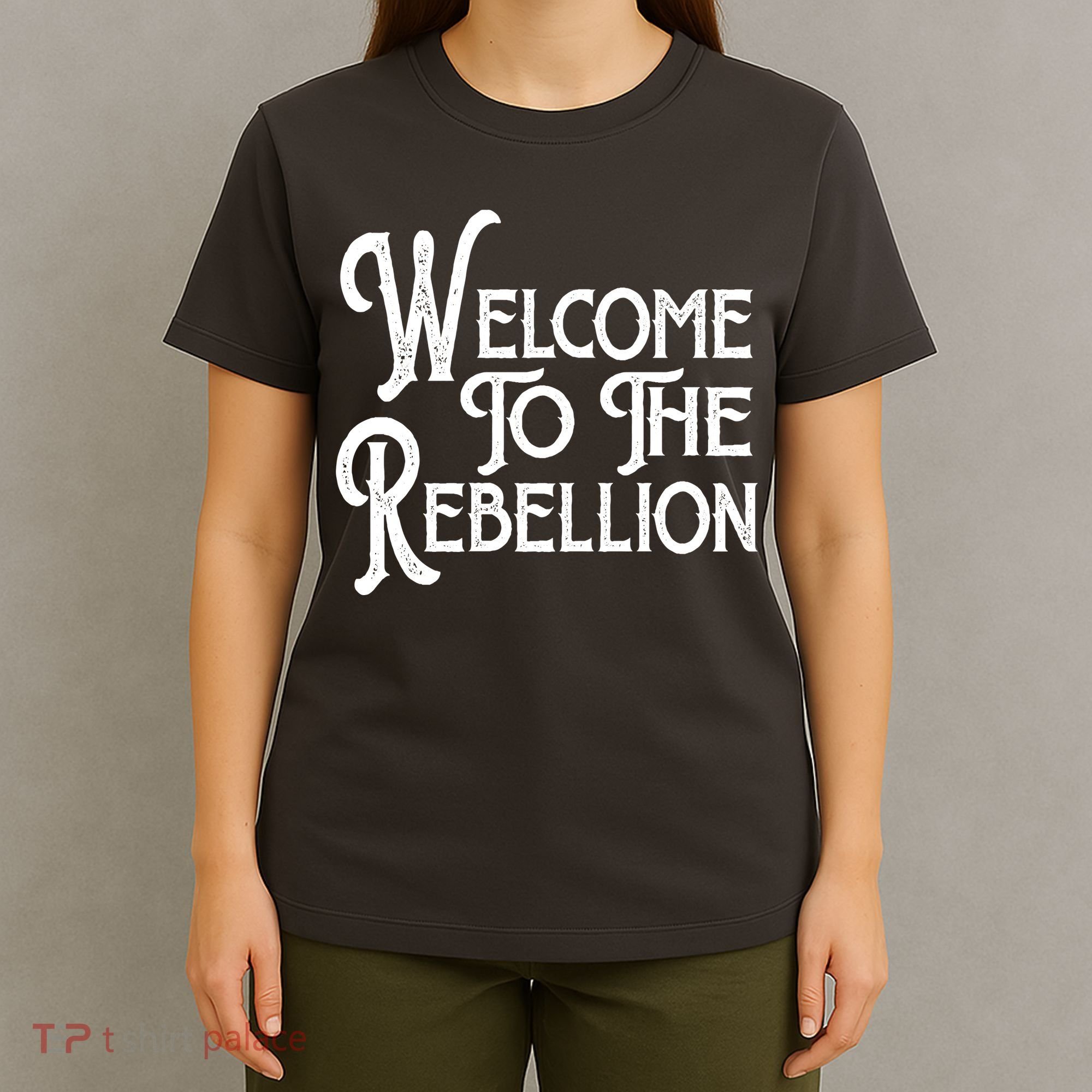 Vintage Style Welcome To The Rebellion T-Shirt