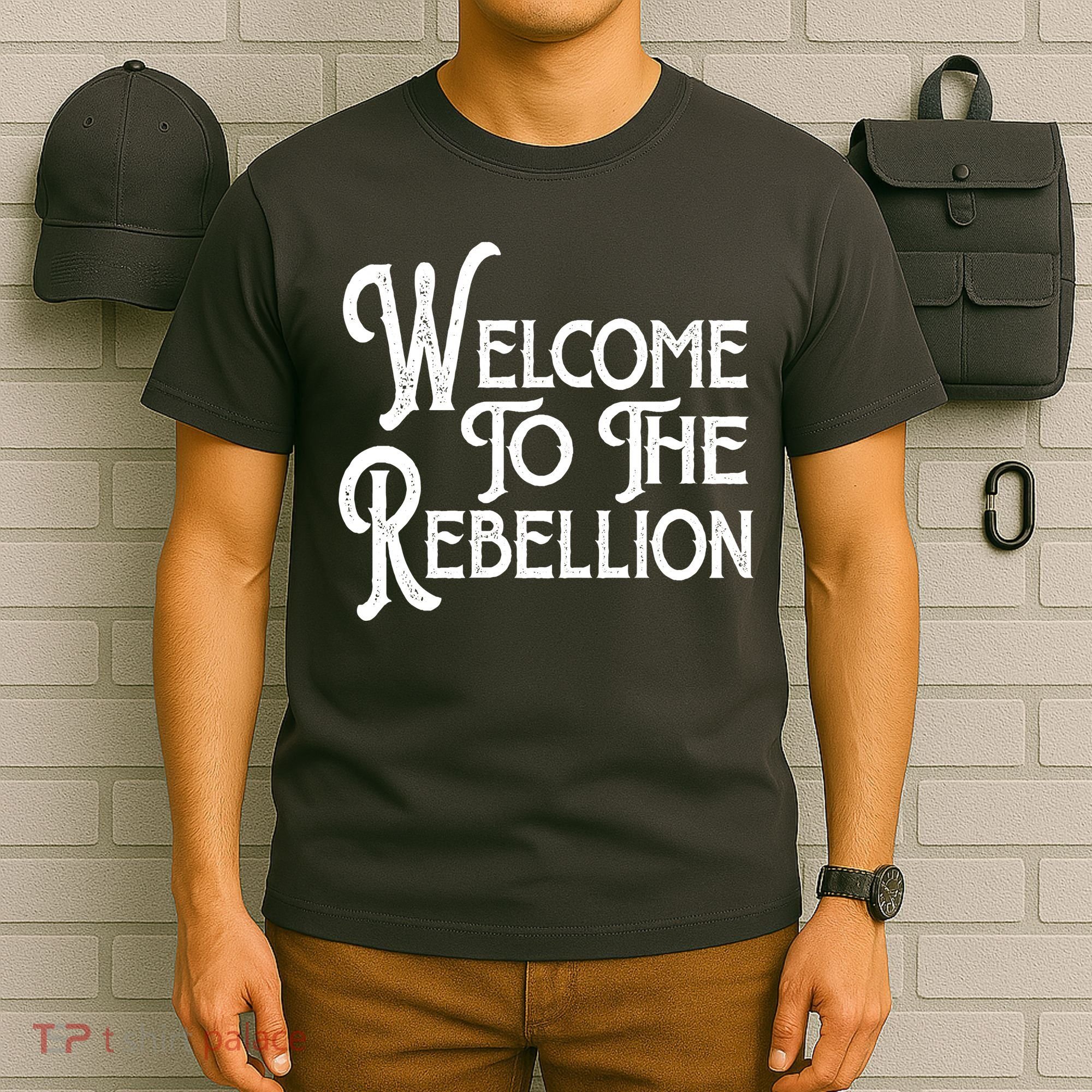 Vintage Style Welcome To The Rebellion T-Shirt