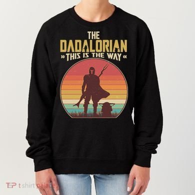 Vintage Styled The Dadalorian This Is the Way Women's Sweatshirt