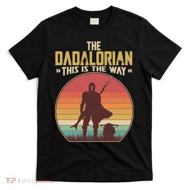 Vintage Styled The Dadalorian This Is the Way T-Shirt