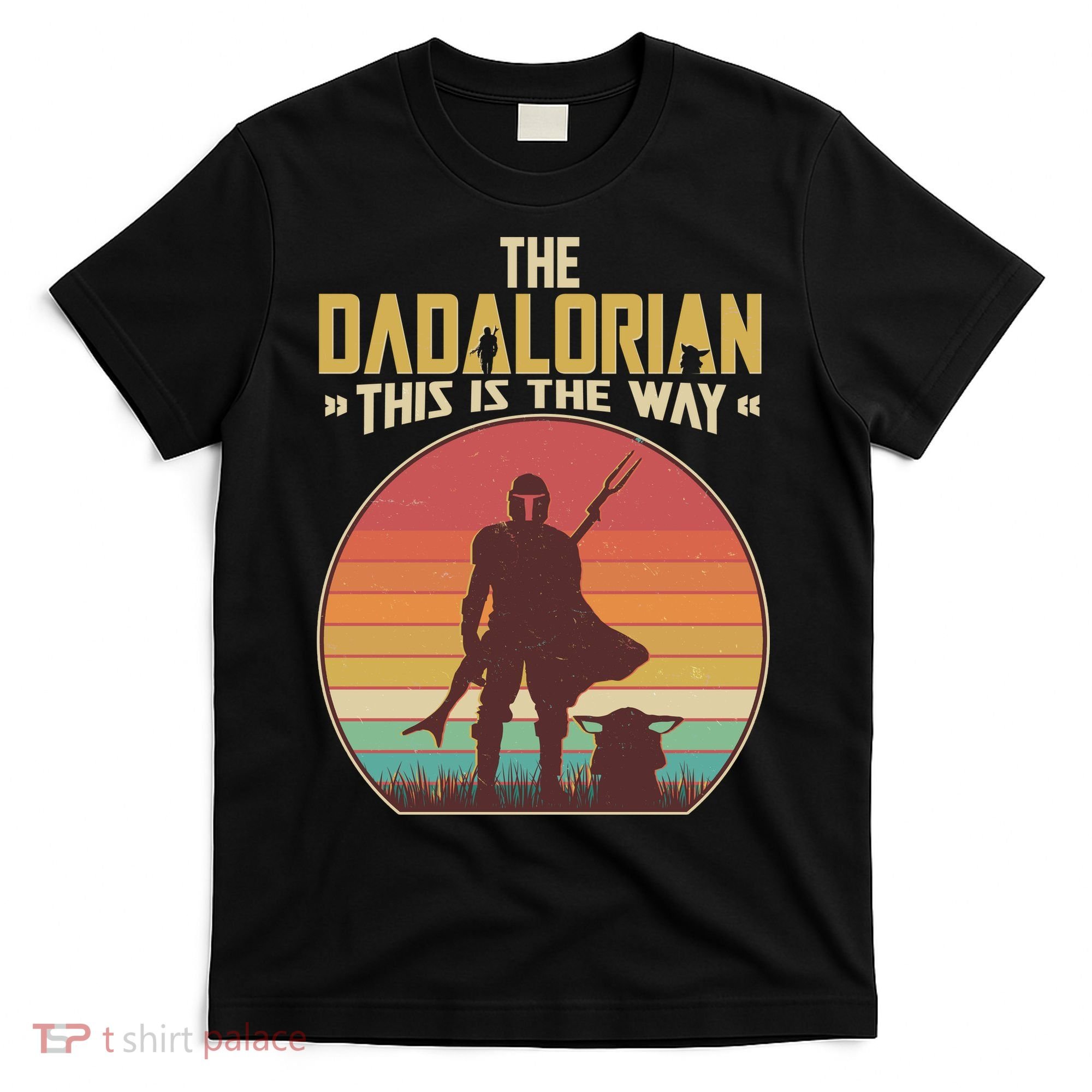 Vintage Styled The Dadalorian This Is the Way T-Shirt