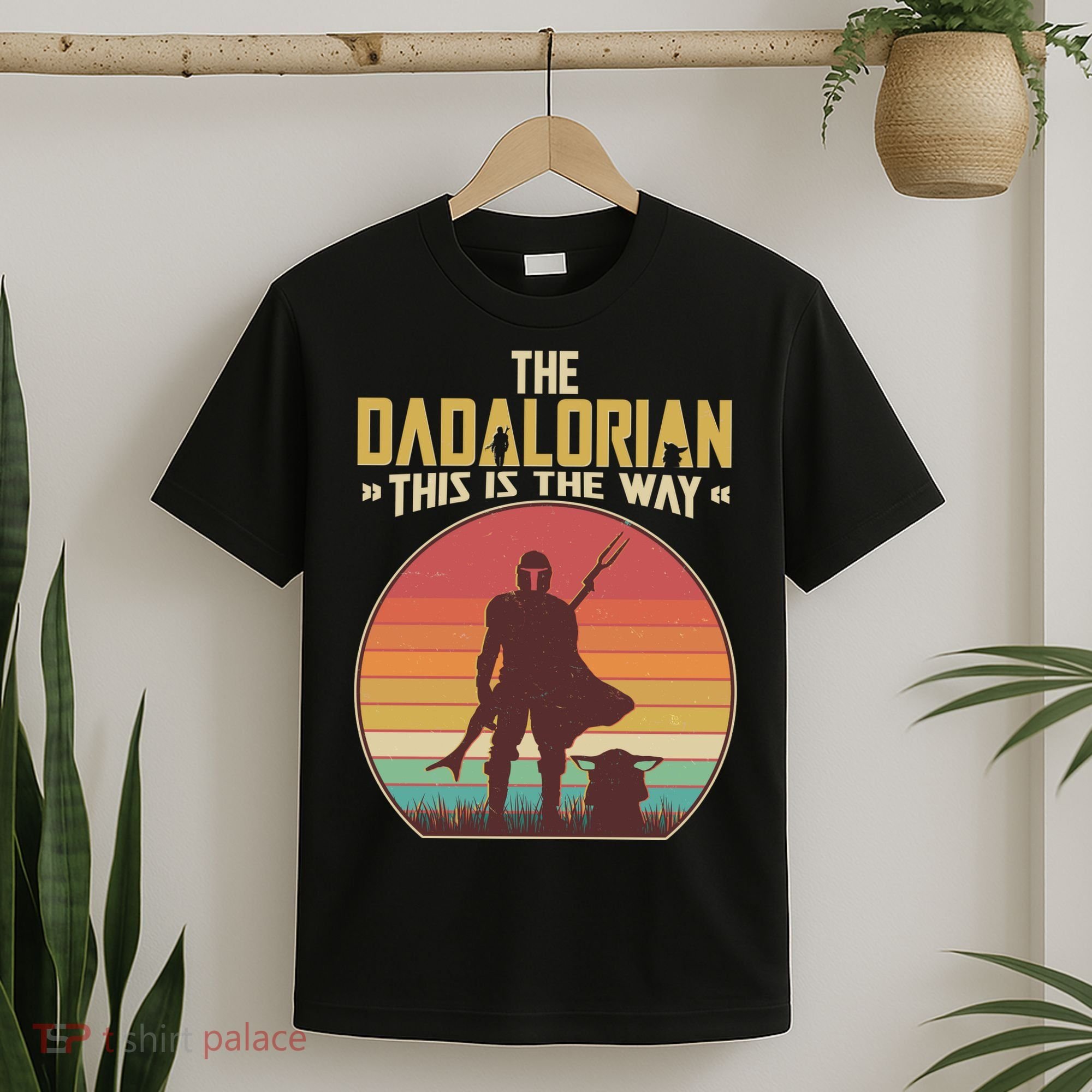 Vintage Styled The Dadalorian This Is the Way T-Shirt