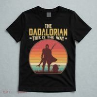 Vintage Styled The Dadalorian This Is the Way T-Shirt thumb 5