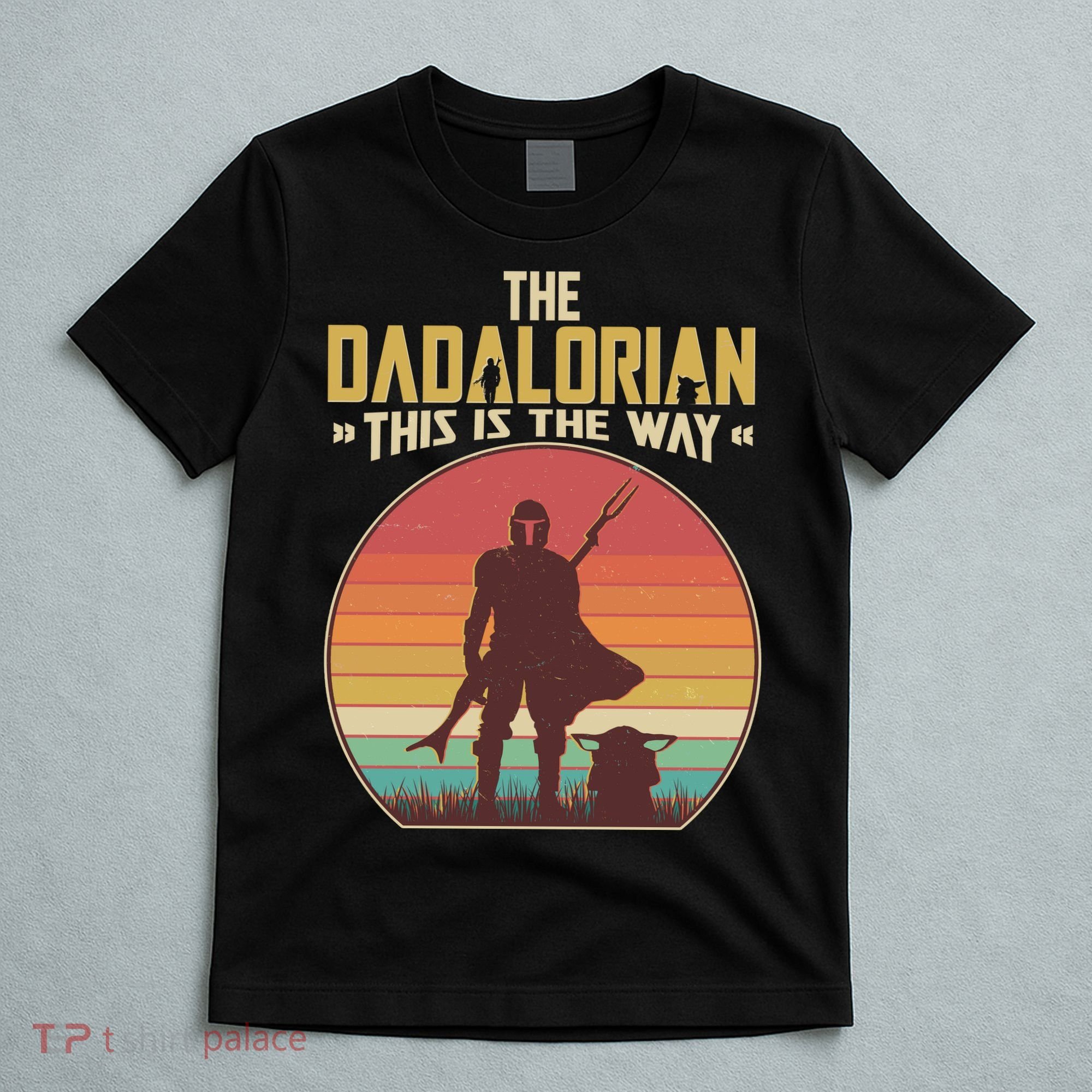 Vintage Styled The Dadalorian This Is the Way T-Shirt