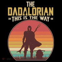 Vintage Styled The Dadalorian This Is the Way T-Shirt thumb 7