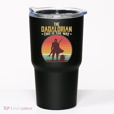 Vintage Styled The Dadalorian This Is the Way Tumbler