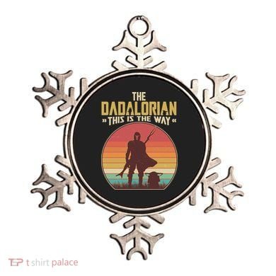 Vintage Styled The Dadalorian This Is the Way Ornament