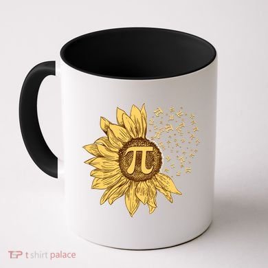 Vintage Sunflower Pi 3.14 Coffee Mug