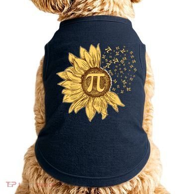 Vintage Sunflower Pi 3.14 Doggie Tank
