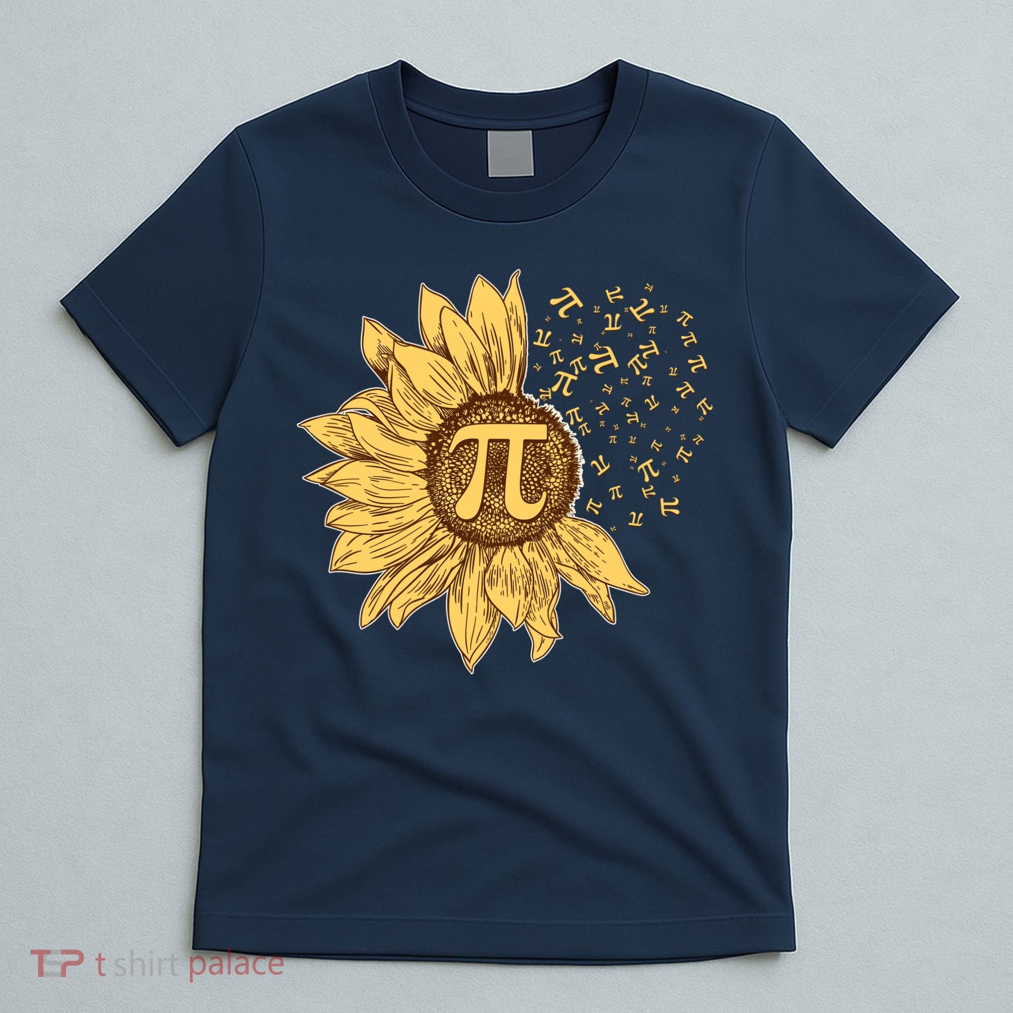 Vintage Sunflower Pi 3.14 T-Shirt