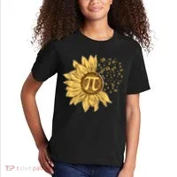 Vintage Sunflower Pi 3.14 Kids T-Shirt thumb 2
