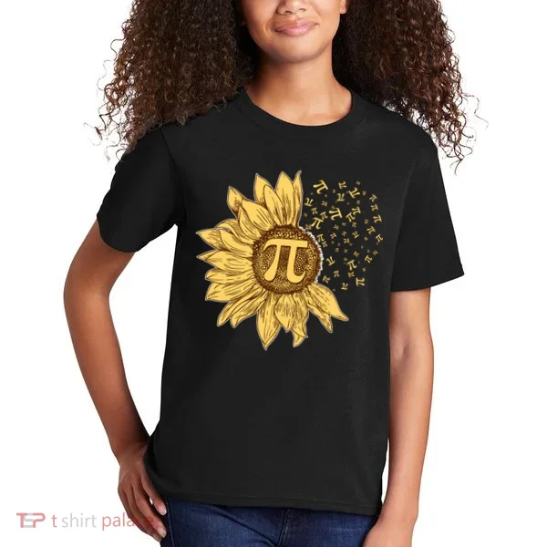 Vintage Sunflower Pi 3.14 Kids T-Shirt
