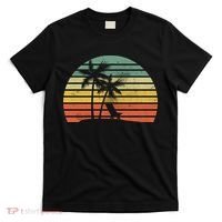 Vintage Sunset Beach   T-Shirt thumb 0