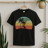 Vintage Sunset Beach   T-Shirt thumb 2