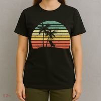 Vintage Sunset Beach   T-Shirt thumb 4