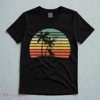 Vintage Sunset Beach   T-Shirt thumb 5