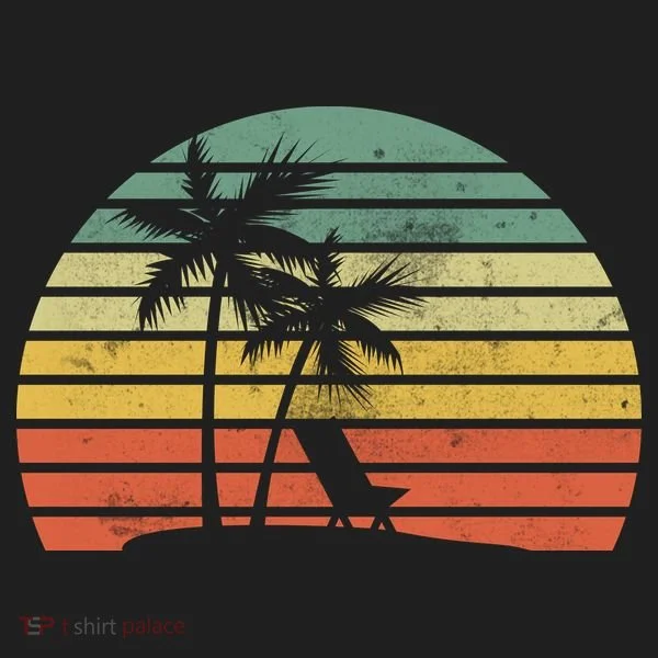 Vintage Sunset Beach   Tumbler