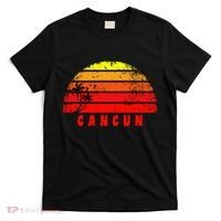 Vintage Sunset Cancun Mexico Palm Tree T-Shirt thumb 0