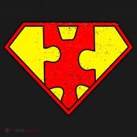 Vintage Super Autism Button thumb 1