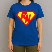 Vintage Super Nurse RN Distressed T-Shirt thumb 4