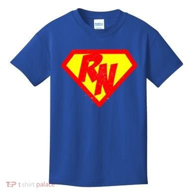 Vintage Super Nurse RN Distressed Kids T-Shirt