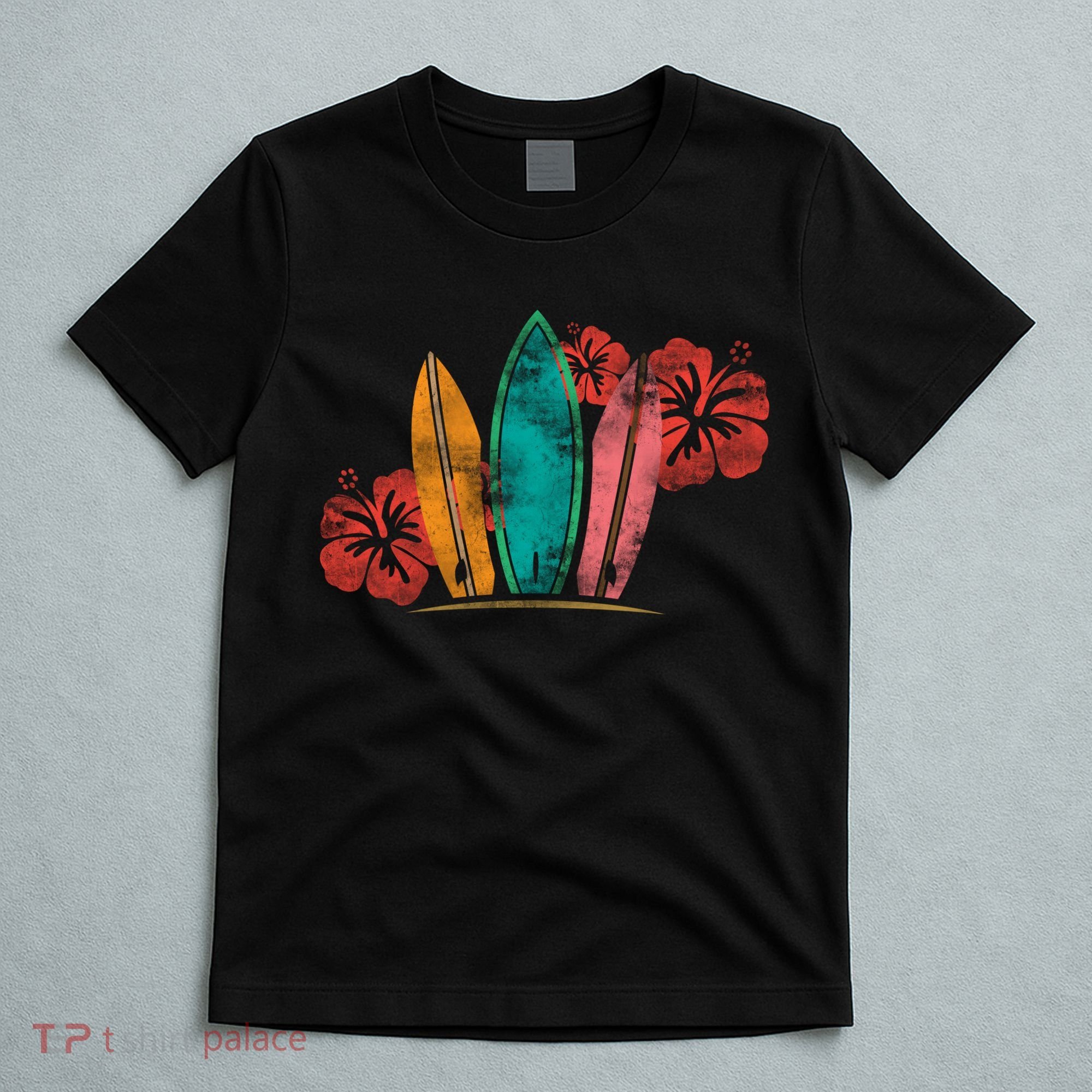 Vintage Surfing Emblem T-Shirt