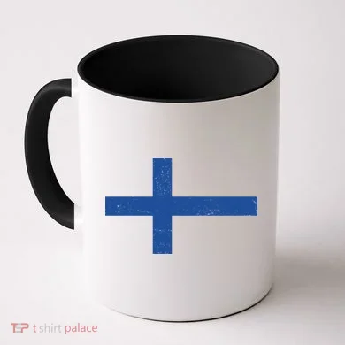 Vintage Swedish Flag Coffee Mug