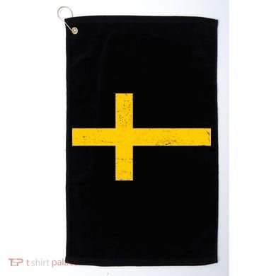 Vintage Swedish Flag Golf Towel