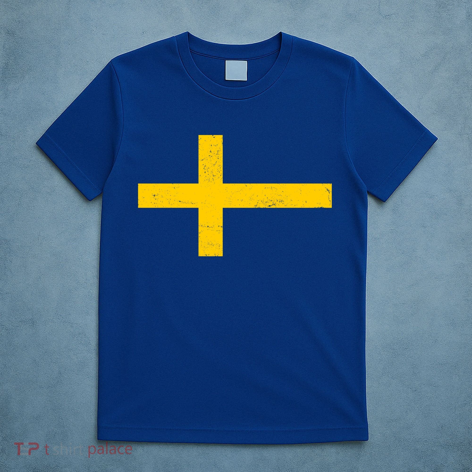 Vintage Swedish Flag T-Shirt