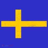 Vintage Swedish Flag T-Shirt thumb 7