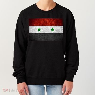 Vintage Syrian Independence Flag Women's Sweatshirt