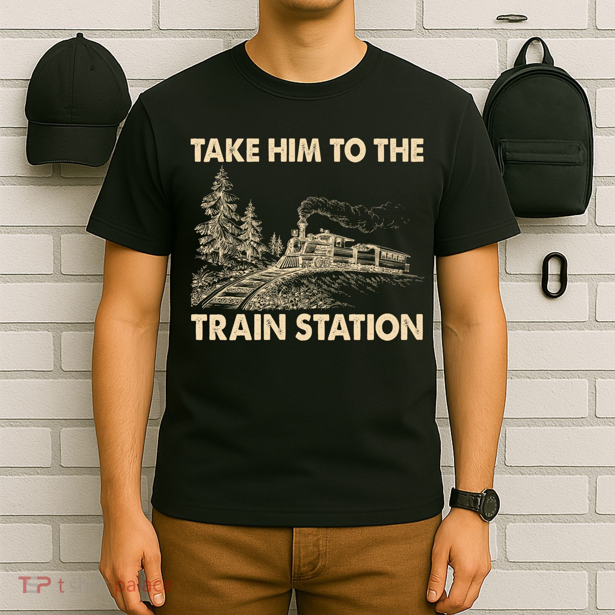 Vintage Take Him To the Train Station T-Shirt