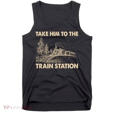 Vintage Take Him To the Train Station Tank Top