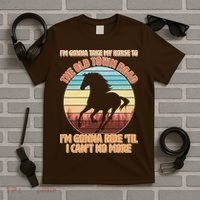 Vintage Take My Horse To The Old Town Road T-Shirt thumb 5