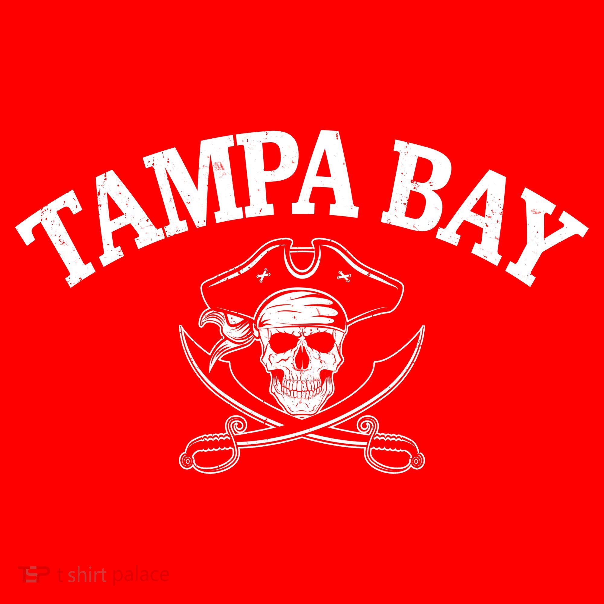 Vintage Tampa Bay Football Pirates Fan T-Shirt