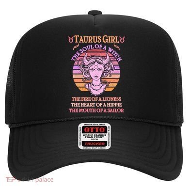 Vintage Taurus Girl Zodiac Birthday Hat