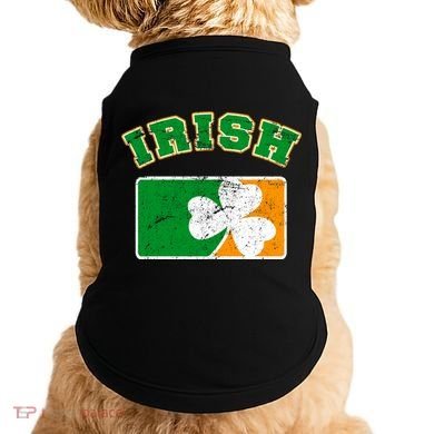 Vintage Team Irish Flag St. Patrick's Day Doggie Tank