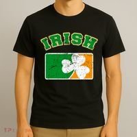 Vintage Team Irish Flag St. Patrick's Day T-Shirt thumb 3