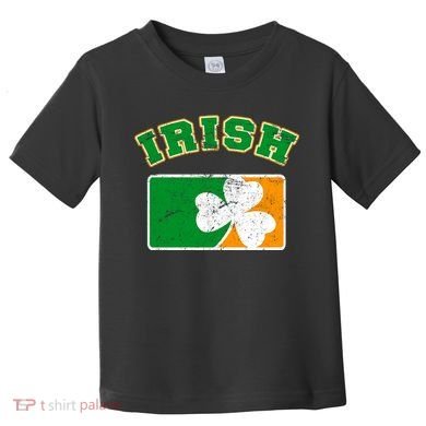 Vintage Team Irish Flag St. Patrick's Day Toddler T-Shirt